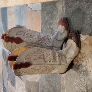 Vintage Justin cowgirl boots size 8